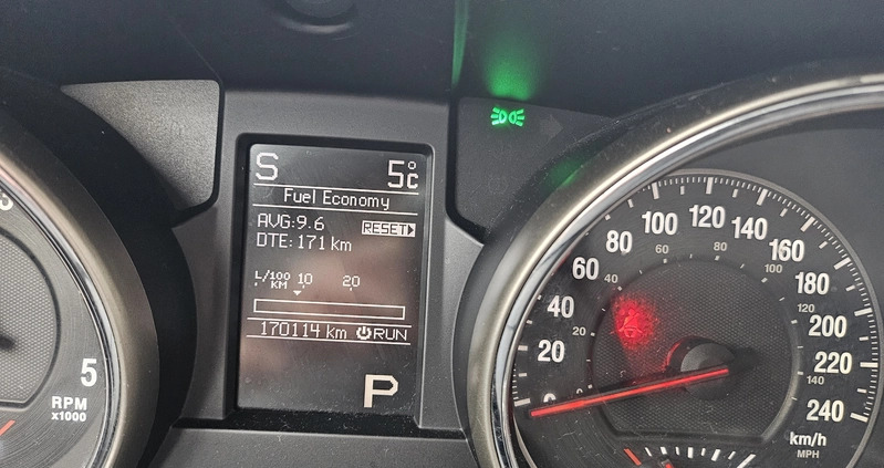 Jeep Grand Cherokee cena 59900 przebieg: 171000, rok produkcji 2012 z Opole małe 232